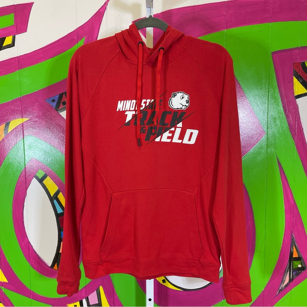 Sport Tek, Minot State Track & Field, Hoodie. Size Small. Excellent condition!